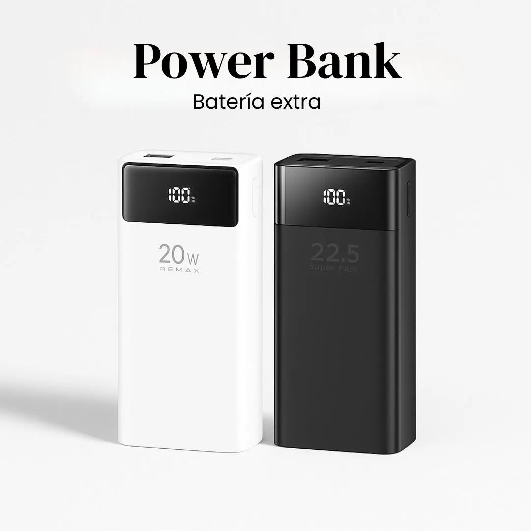 Power Banks inteligentes y de carga rápida