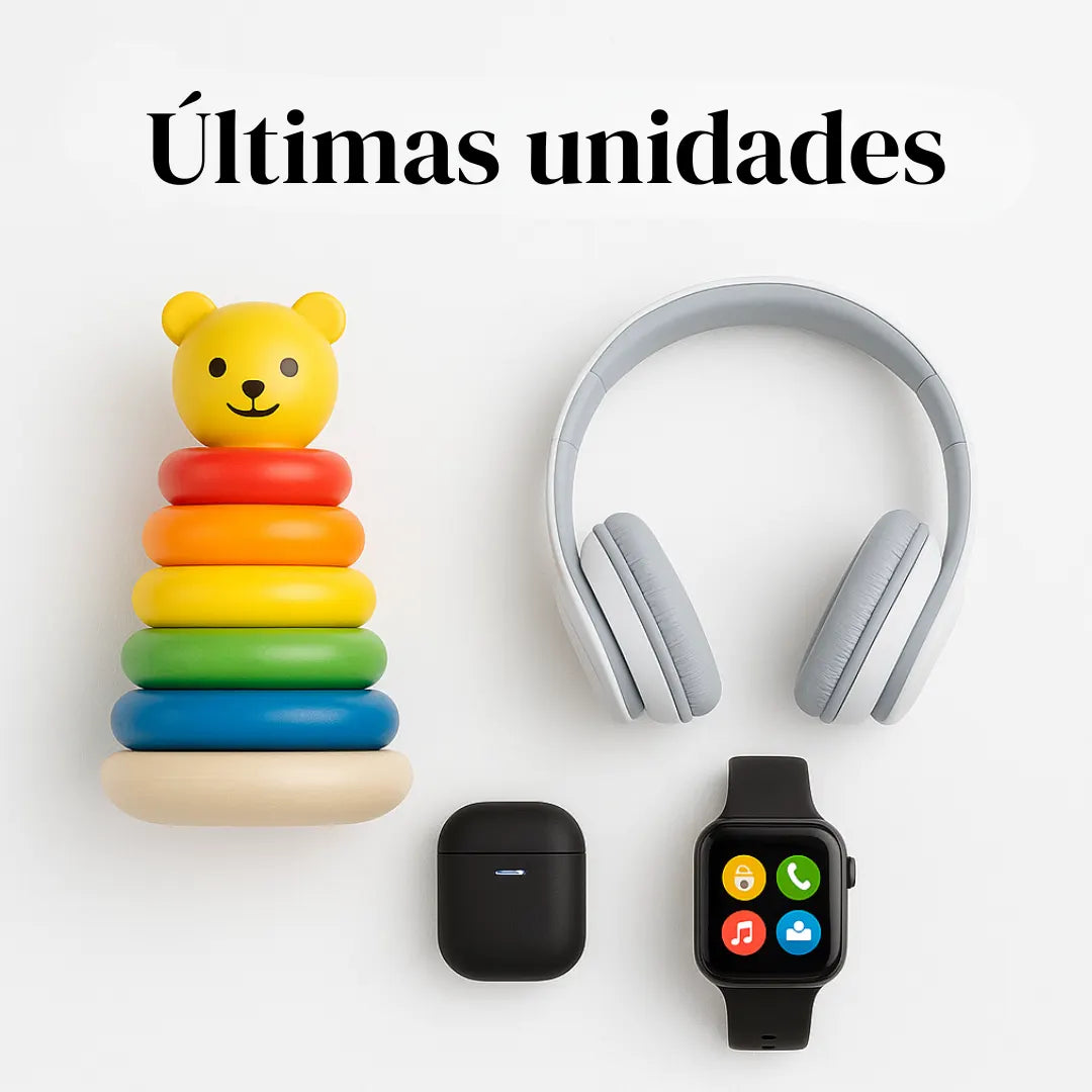 Últimas unidades disponibles ¡Descuentos por tiempo limitado!