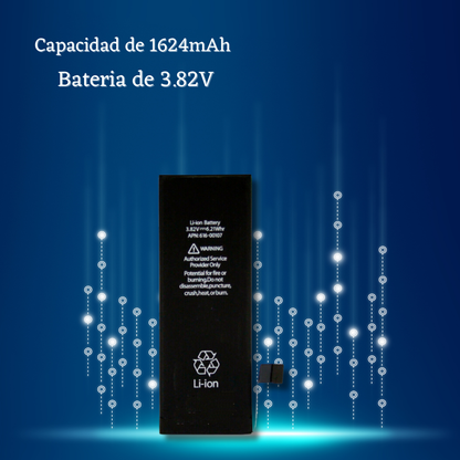 Batería para iPhone SE - A1662, A1723 - 1624mAh