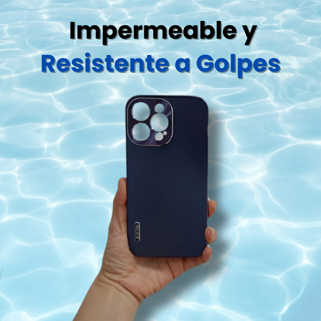 Funda de Aluminio para iPhone – Resistente al Agua y a los Golpes