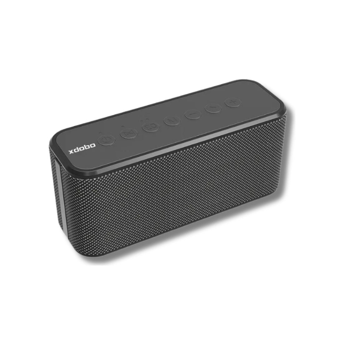 XDOBO 80W Altavoz Bluetooth Impermeable, Reproducción desde Tarjeta de Memoria