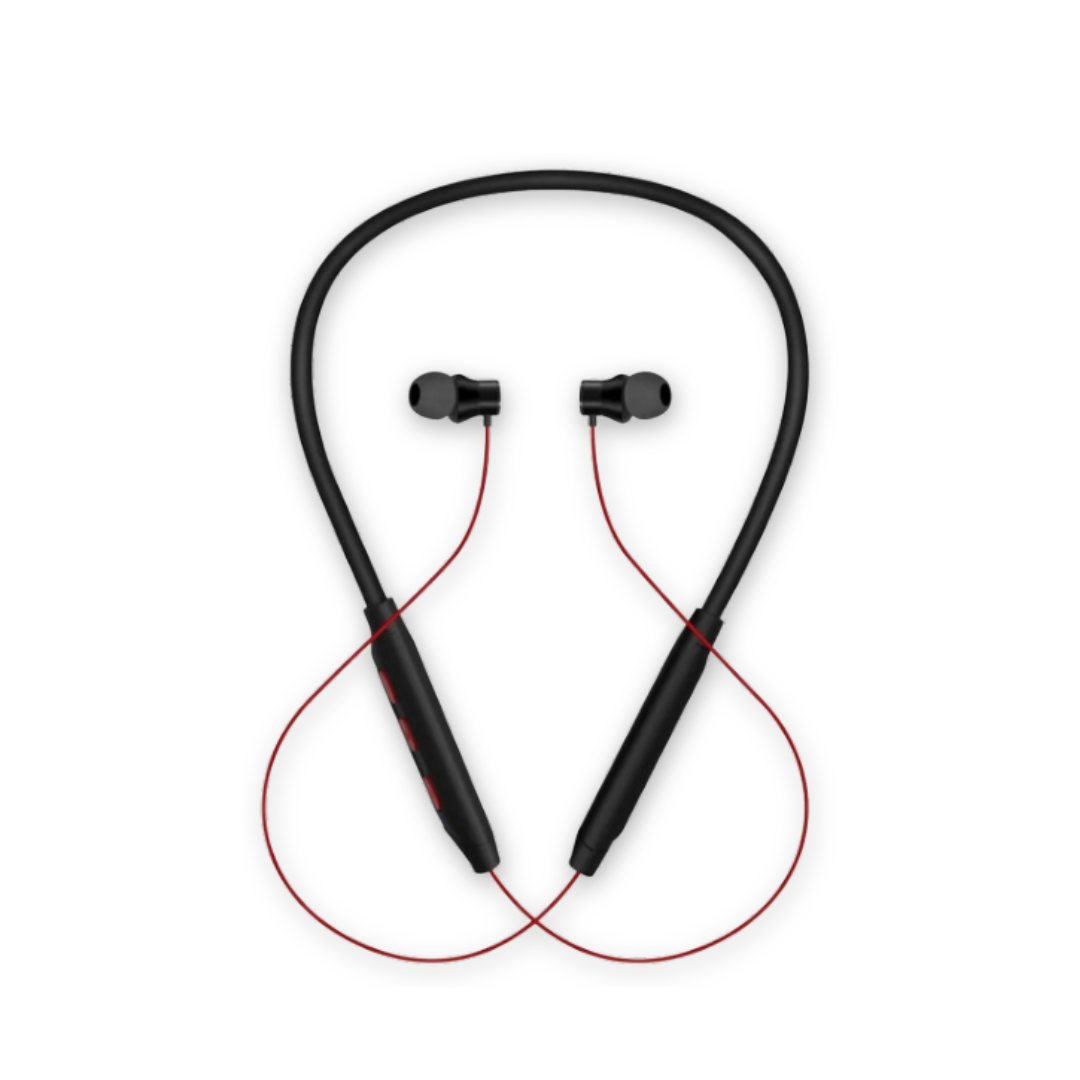 Auriculares de Cableado Estilo Banda en el Cuello, Bluetooth V5.3, Hasta 12 Horas de Reproducción