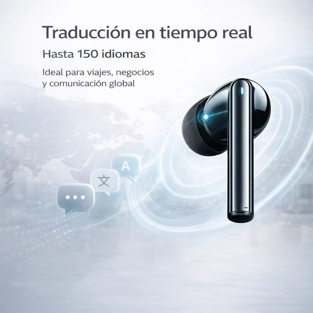 Auriculares con cancelación de ruido ANC ENC