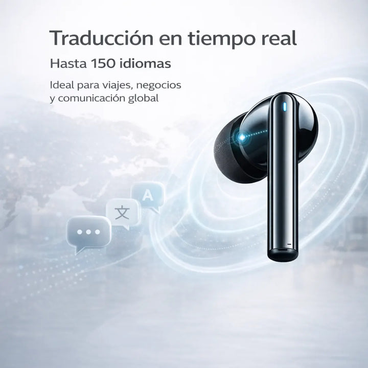 Auriculares con cancelación de ruido ANC ENC