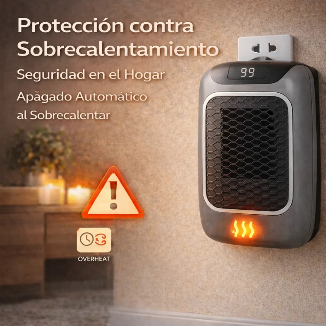 Calefactor eléctrico PTC de calentamiento rápido