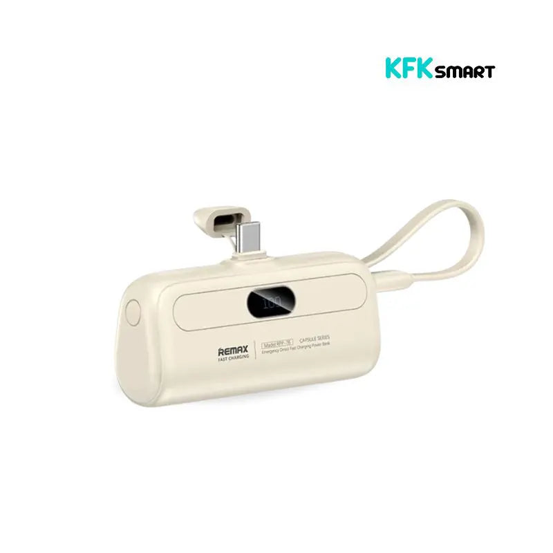 Cargador rápido portátil con pantalla LED