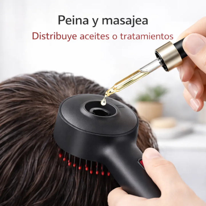 Cepillo masajeador anticaída para el cabello
