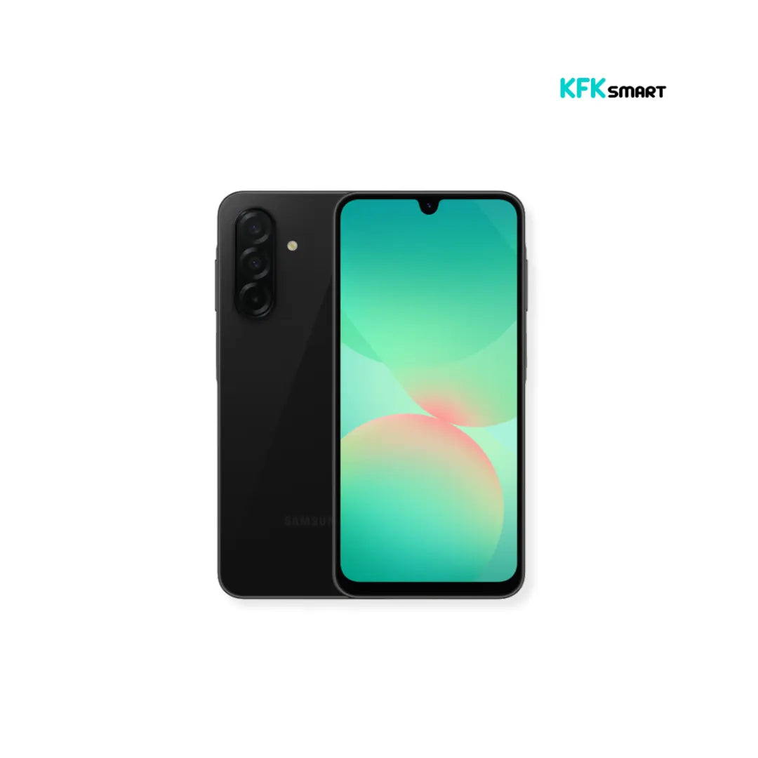 Vista frontal del Samsung Galaxy A26 5G con pantalla AMOLED