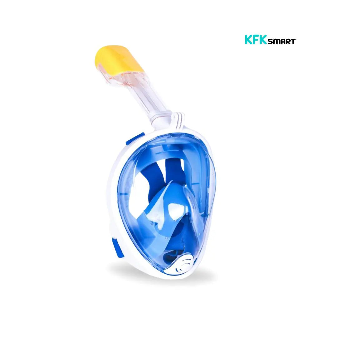 Máscara de snorkel 180° para niños y adultos