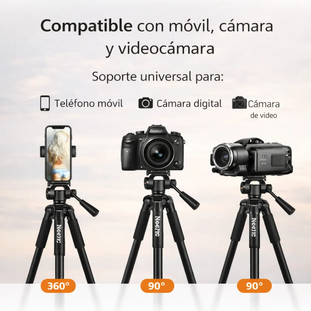 Trípode para fotografía profesional