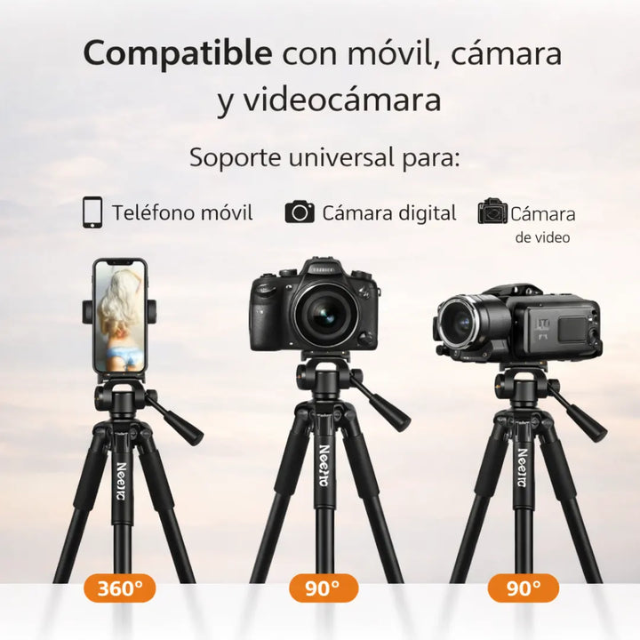 Trípode para fotografía profesional